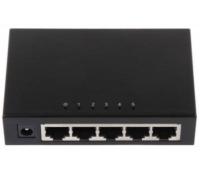 Коммутатор Dahua 5-port Gigabit RJ45 Non-PoE Switch, Metal case