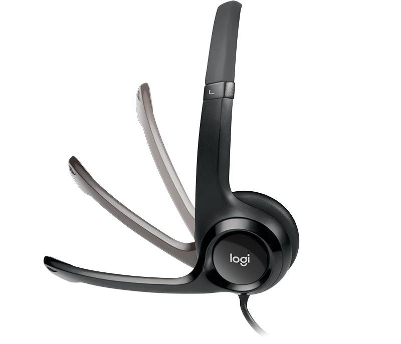 Наушники Logitech Headset H390, Stereo, USB, [981-000406]