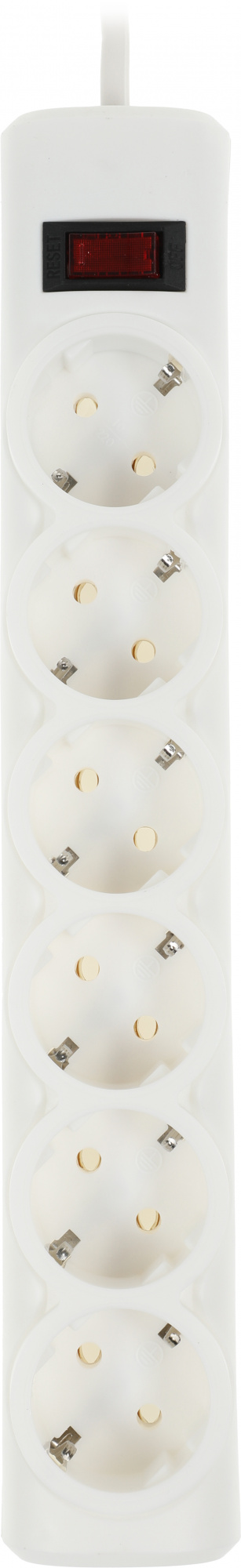 Сетевой фильтр Defender DFS 153 3м (6 розеток) белый (коробка)