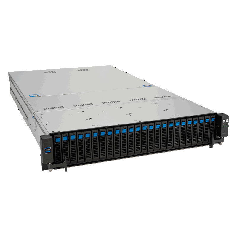 Серверная платформа ASUS RS521A-E12-RS24U/1G/2kW/16NVMe/FAN/RH/OCP/GPU
