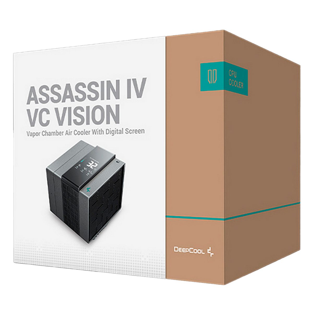 Устройство охлаждения(кулер) Deepcool Assassin IV VC Vision Soc-AM5/AM4/1200/2066/1700/1851 черный 4