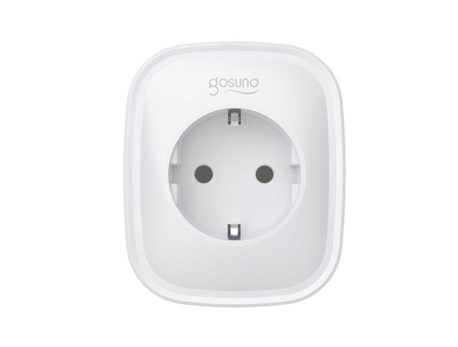 Умная розетка Gosund Wi-Fi Smart Plug 2 USB, белая