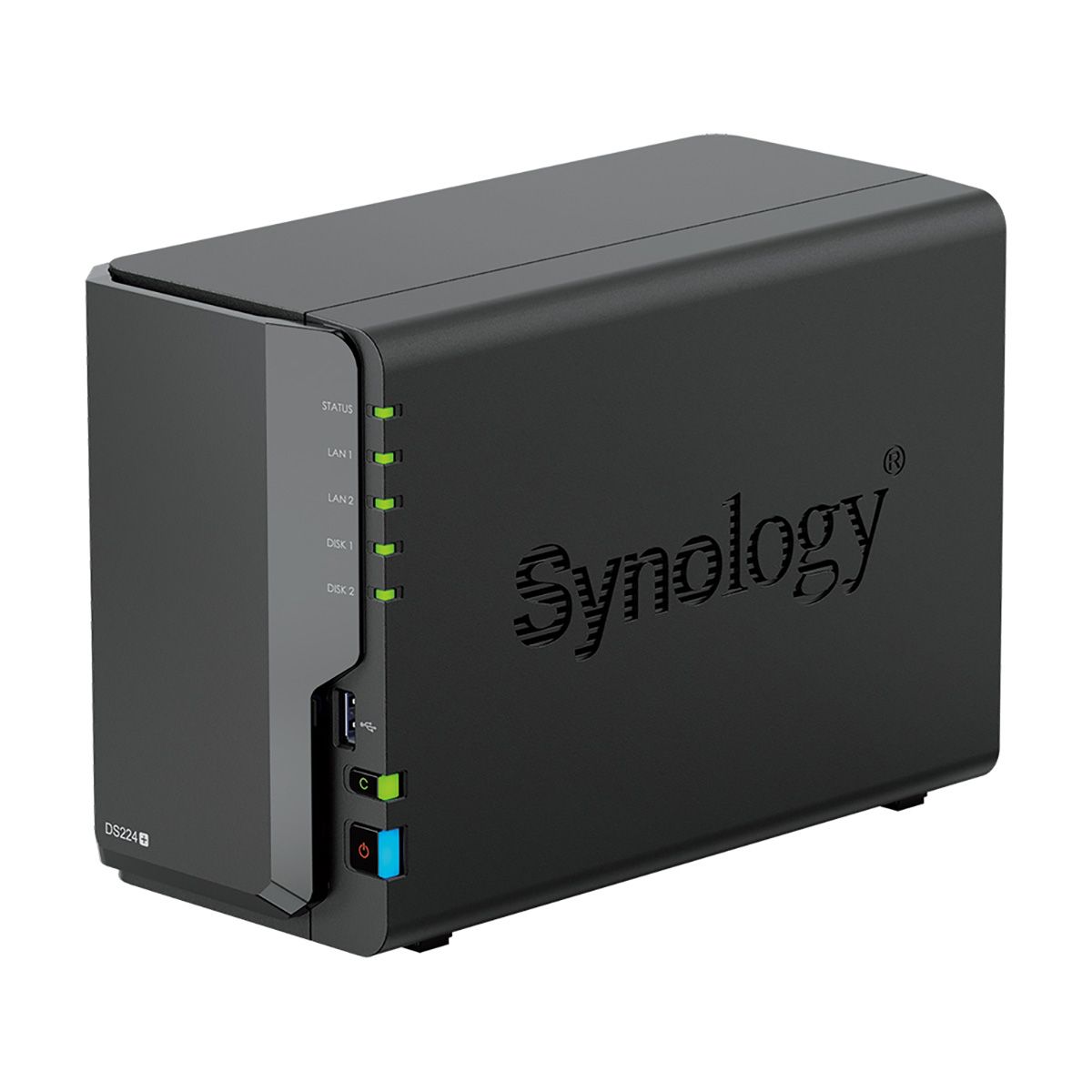 Системы хранения данных Synology DC 2,0GhzCPU/2Gb(6)/RAID0,1/upto 2HP HDD SATA(3.5', 2.5')/2xUSB3.2/