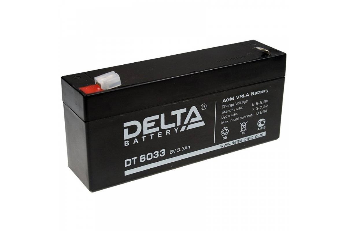 Аккумуляторная батарея DELTA BATTERY DT 6033
