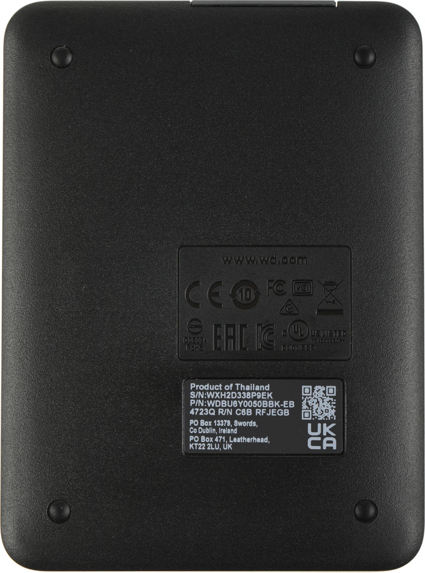 Жесткий диск WD USB3.0 5TB WDBU6Y0050BBK-WESN Elements Portable 2.5" черный