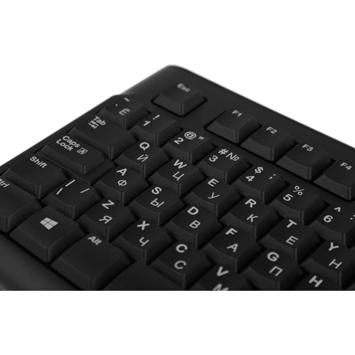 Клавиатура Logitech K120 черная, офисная, 104 клавиши, защита от воды |920-002583| USB 1.5м, RTL