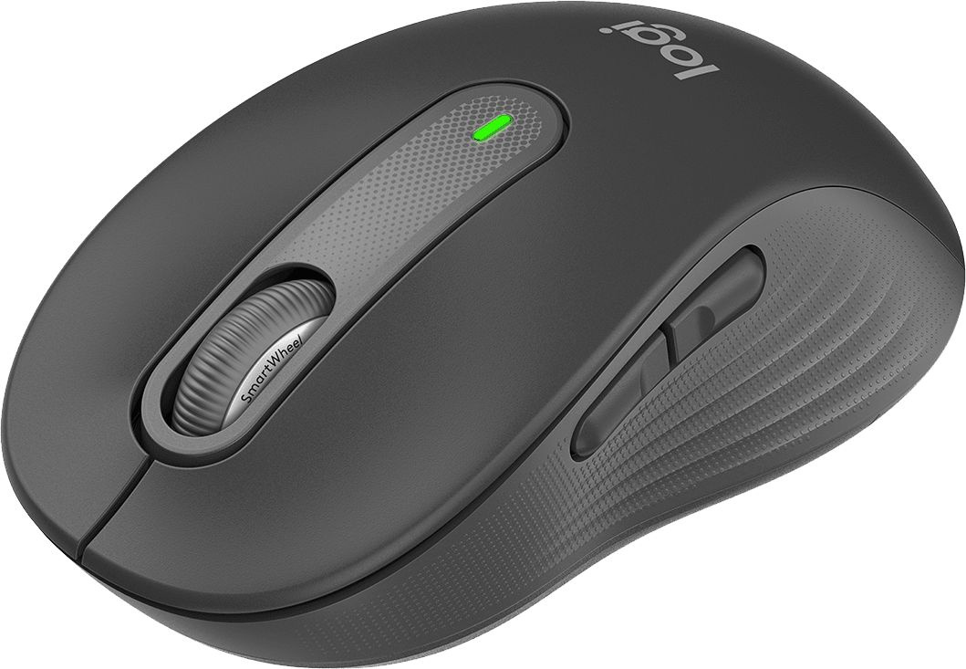 Мышь Logitech M650 графитовый оптическая 4000dpi беспров. BT/Radio USB 4but (910-006253)
