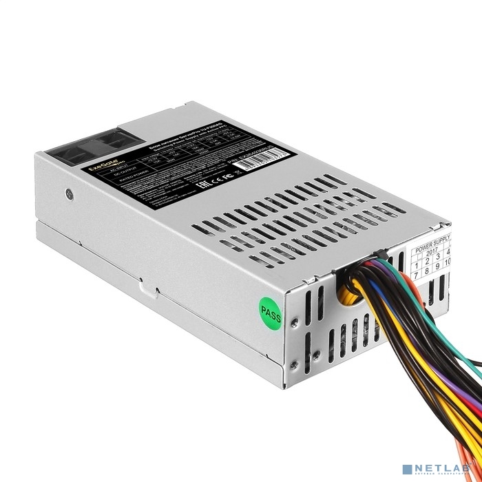 Exegate EX292219RUS Серверный БП 450W ExeGate ServerPRO-1U-F450AS (Flex ATX, APFC, КПД 80% (80 PLUS)