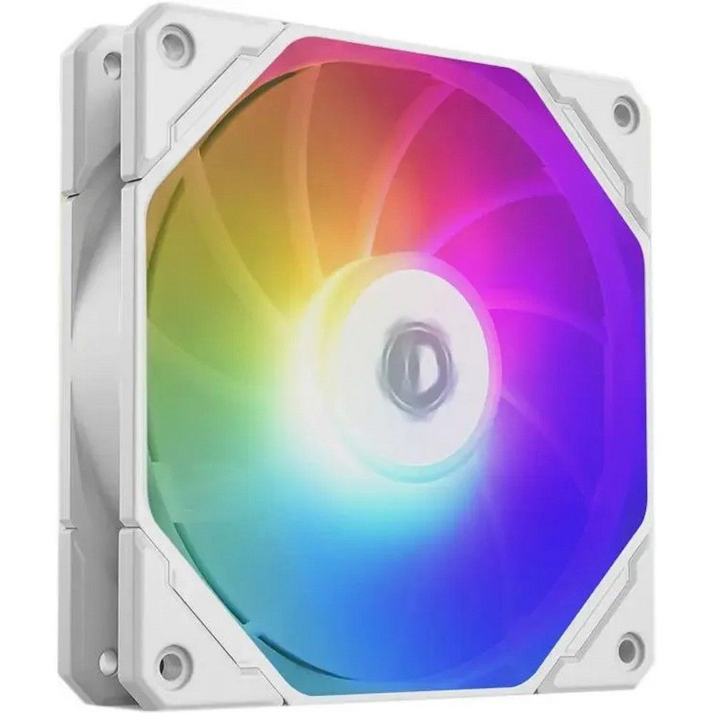 Вентилятор для корпуса ID-Cooling TF-12025-Pro ARGB 120х120x25 белый 4-pin 35.2дБ (TF-12025-PRO ARGB