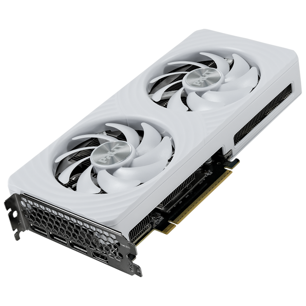 Видеокарта Palit PCI-E 5.0 PA-RTX5060TI WHITE OC NVIDIA GeForce RTX 5060TI 16Gb 128bit GDDR7 2407/28