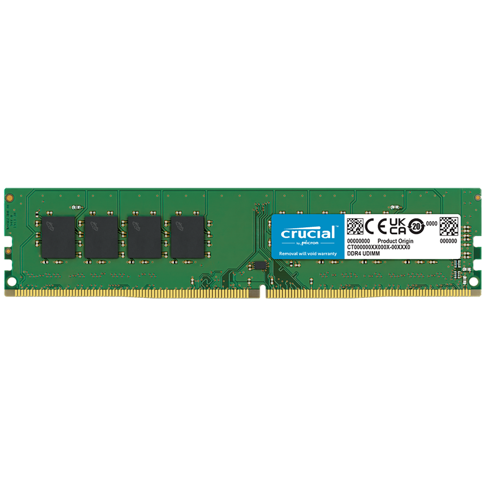 Модуль памяти Crucial 8GB Basic UDIMM DDR4-3200 (PC4-25600) CL19 1.2V