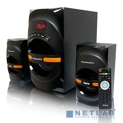 Dialog Progressive AP-210B BLACK {2.1, 30W+2*15W RMS, Bluetooth, USB+SD reader}