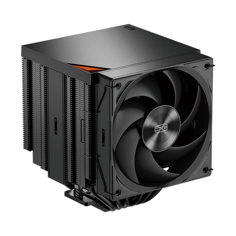 Кулер для процессора PCCooler RZ620Pro TC BK (265W, 4-pin PWM, 160mm, Al/Cu, 6x6mm, 2x120mm, 80CFM, 