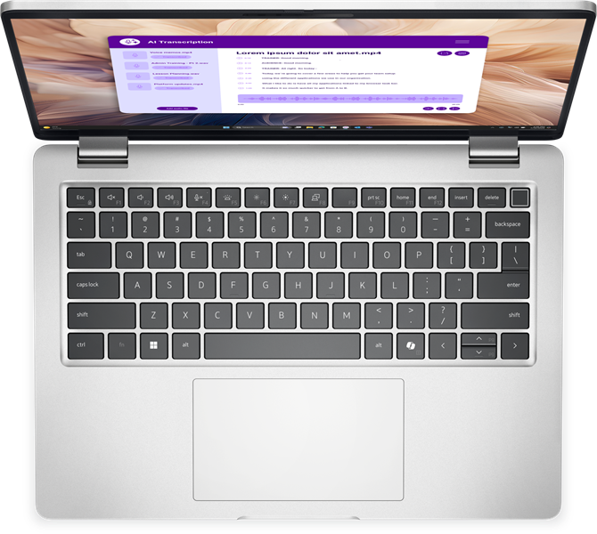 Ноутбук Dell Pro 14 Plus PB14250 Core Ultra 5 236V 14,0" FHD+,300nit AG,16 GB LPDDR5,512GB SSD, Inte