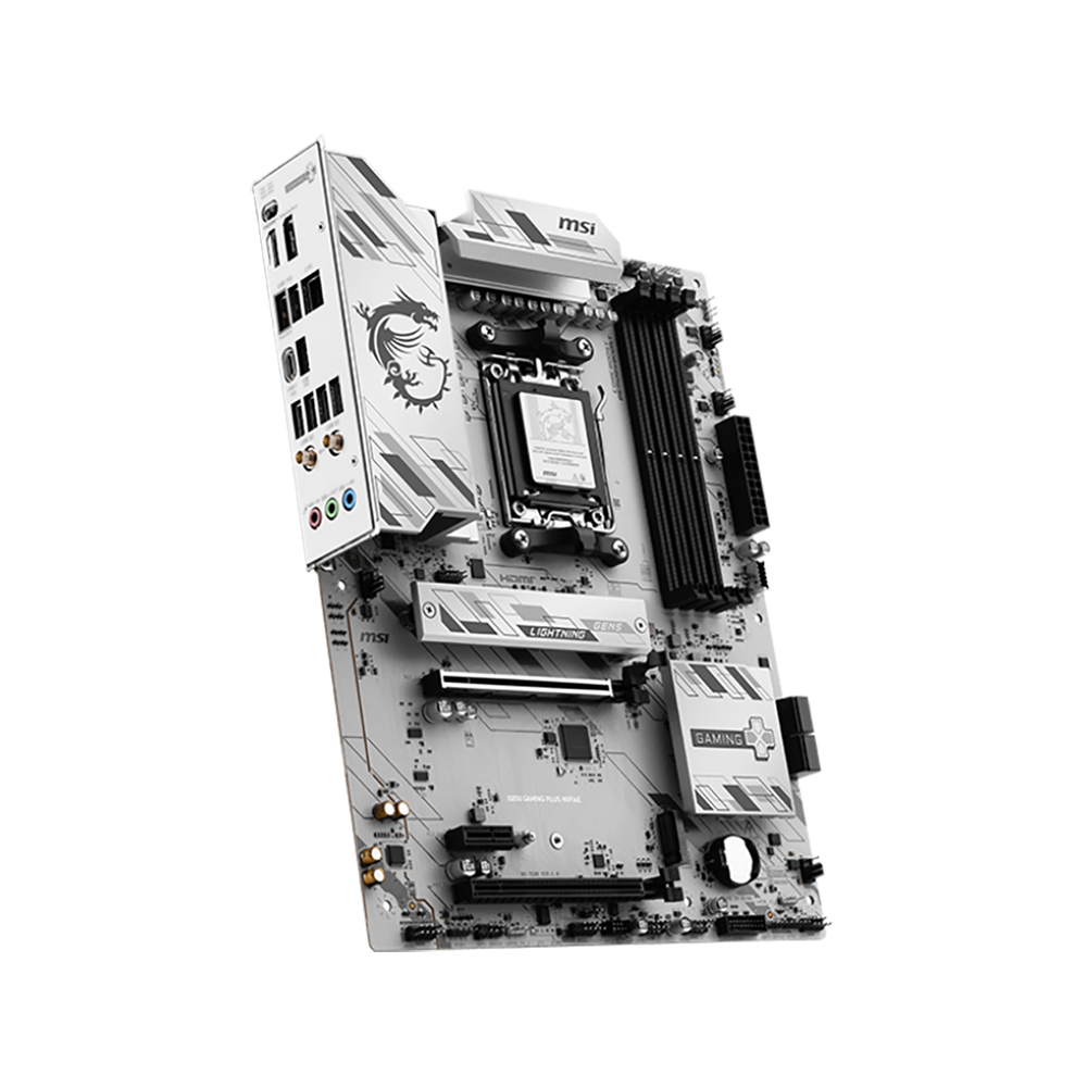 Материнская плата MSI B850 GAMING PLUS WIFI6E Socket AM5 AMD B850 4xDDR5 ATX AC`97 8ch(7.1) 2.5Gg RA