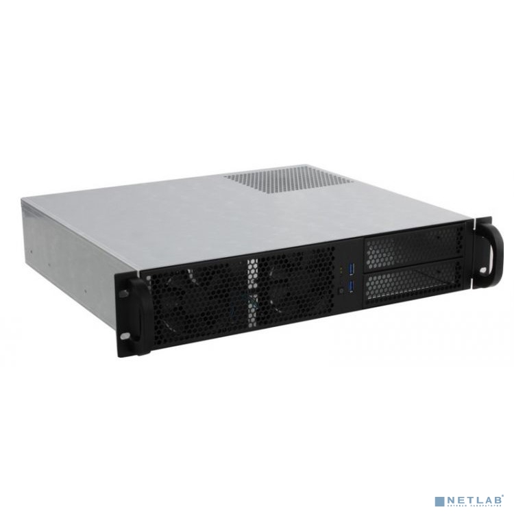 Procase RM238-B-0 Корпус 2U Rack server case, черный, без блока питания(PS/2,mini-redundant), глубин