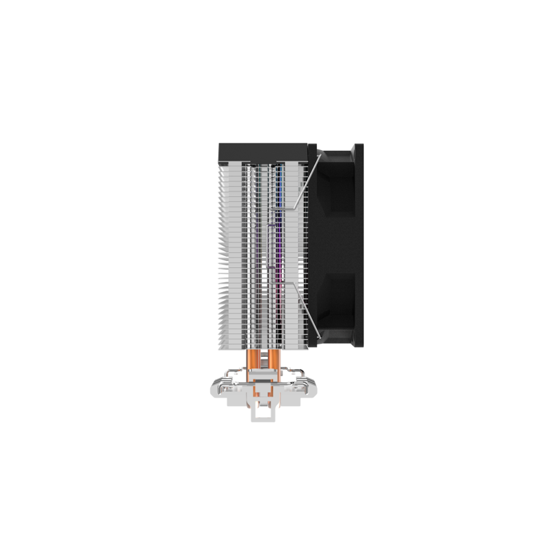Кулер для процессора SAMA X20 (110W, 4-pin PWM, 123mm, 2x6mm, RGB, 1x92mm, 54.6CFM, 31.2dBA, 2700RPM