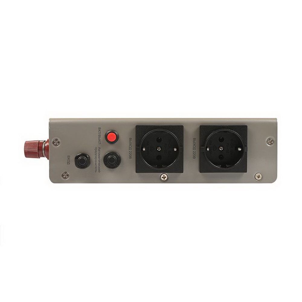 ИБП POWERMAN Smart 800 INV Silver Мощность 800 ВА / 480 Вт, розетки Shuko - 2 шт. Стабилизирует напр
