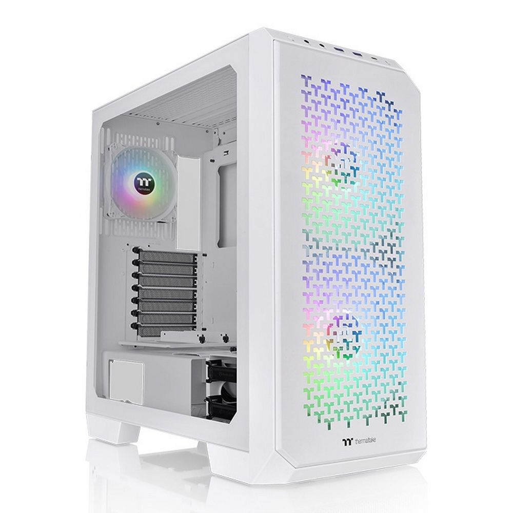 Корпус Thermaltake View 300 MX Snow CA-1P6-00M6WN-00 /White/Win/SPCC/Tempered Glass*1/Mesh &amp/ TG 