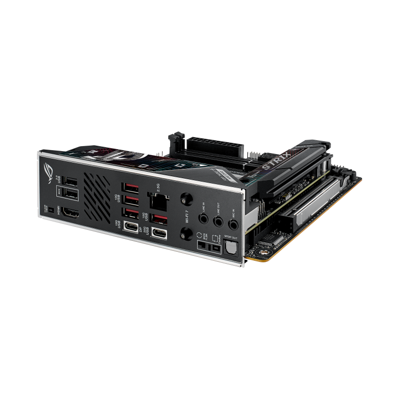 Материнская плата Asus ROG STRIX B850-I GAMING WIFI Socket AM5 AMD B850 2xDDR5 mini-ITX AC`97 8ch(7.