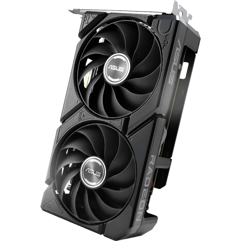 Видеокарта Asus PCI-E 5.0 DUAL-RX9060XT-8G AMD Radeon RX 9060XT 8Gb 128bit GDDR6 2550/20000 HDMIx1 D
