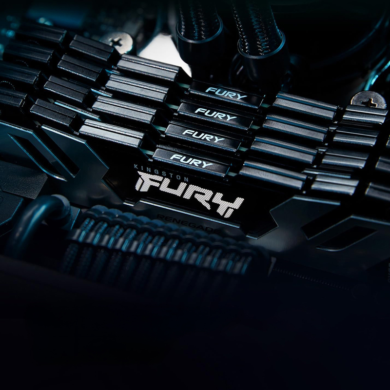 Оперативная память Kingston 32GB 7600MT/s DDR5 CL38 DIMM (Kit of 2) FURY Renegade Silver XMP