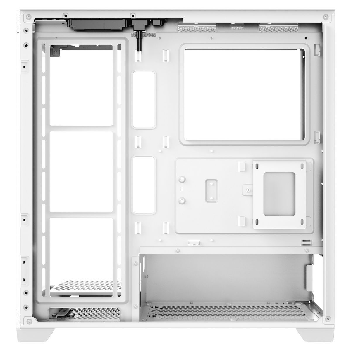 Корпус для ПК Case Ocypus Gamma C72 WH ATX / win / white / no PSU / Tempered Glass