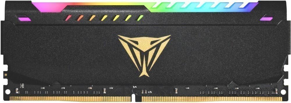 Память DDR4 32GB 3200MHz Patriot PVSR432G320C8 Viper Steel RGB RTL Gaming PC4-25600 CL18 DIMM 288-pi