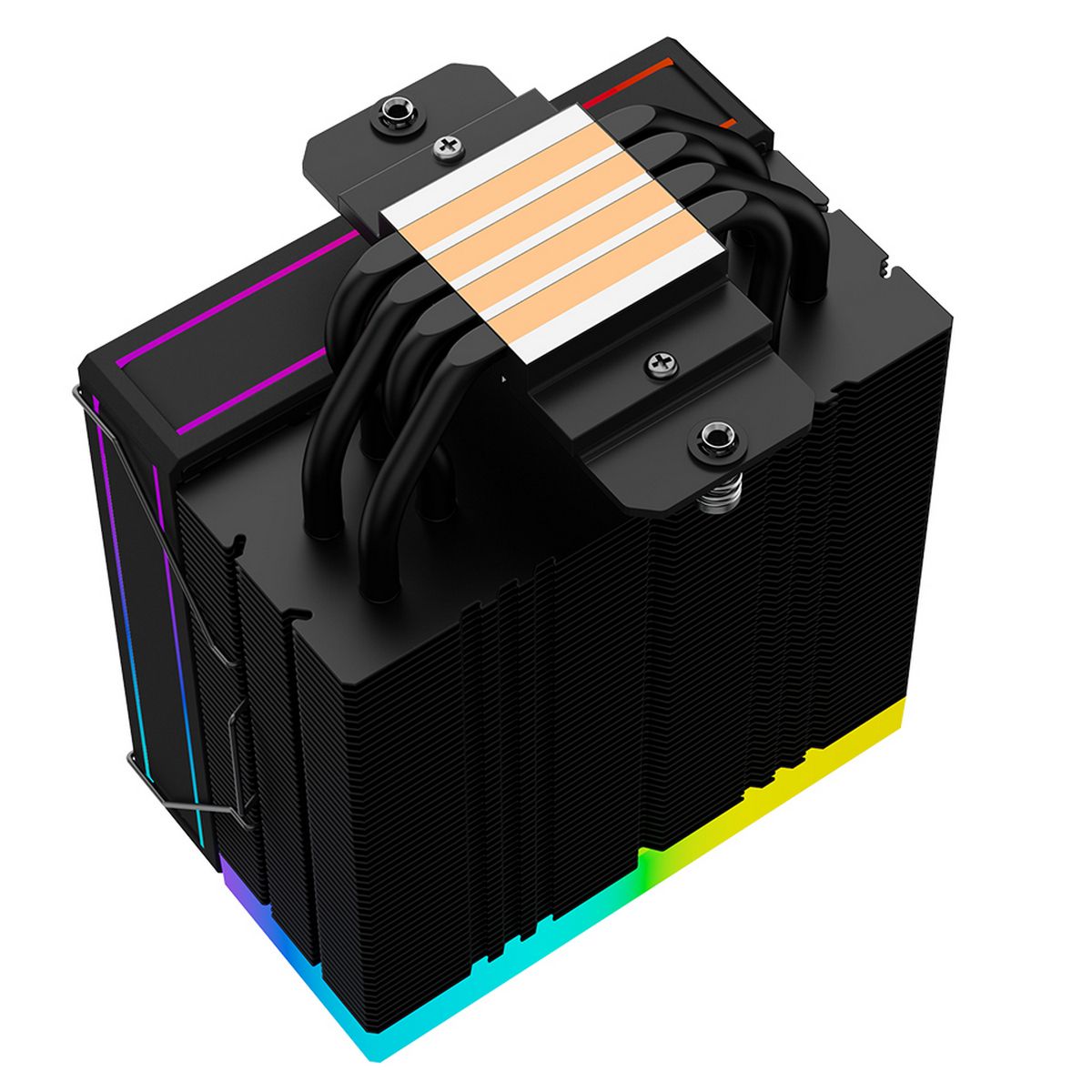 Устройство охлаждения(кулер) ID-Cooling Frozn A410 ARGB Soc-AM5/AM4/1200/1700/1851 черный 4-pin 29.9