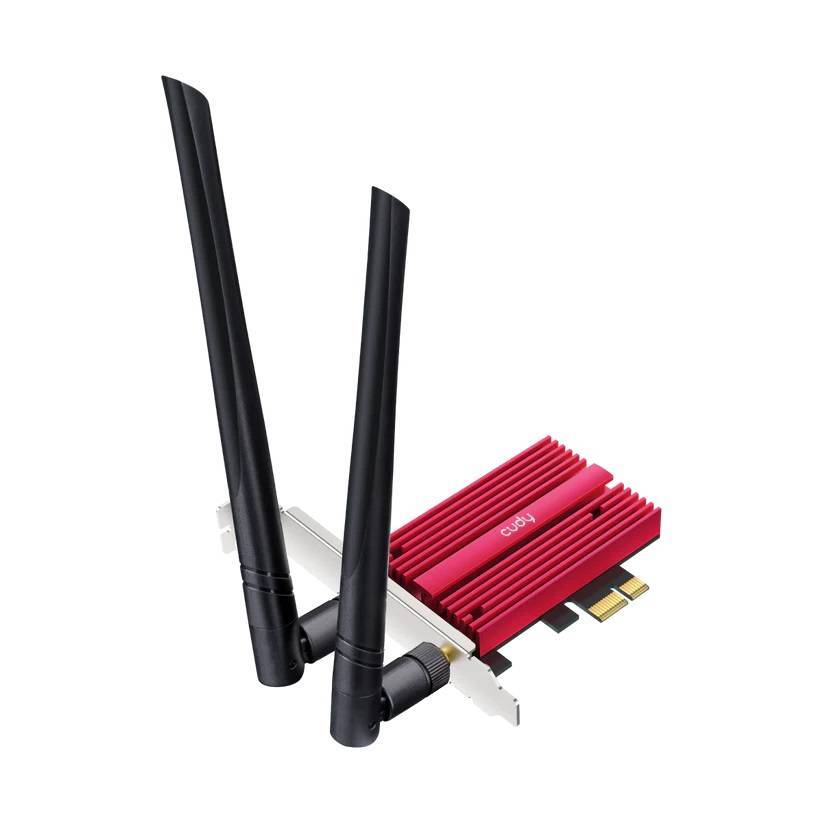 Адаптер беспроводной связи (Wi-Fi) CUDY BE9300 7 PCI Express Adapter 7 Bluetooth 5.4 PCI Express Ada