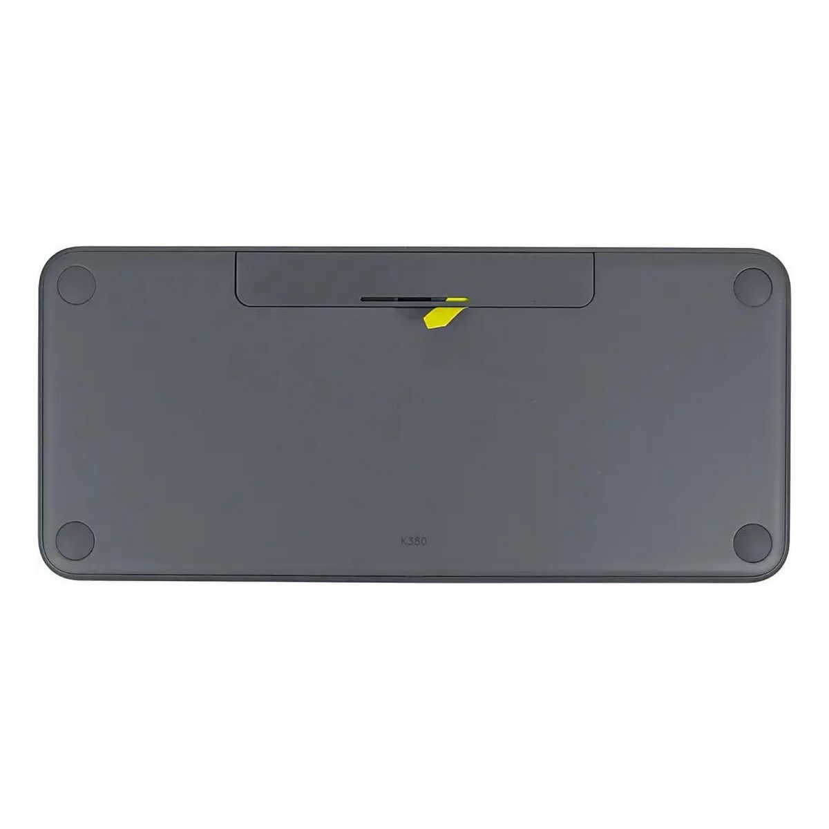 Клавиатура Logitech K380 темно-серый беспроводная BT slim Multimedia для ноутбука (920-007584)