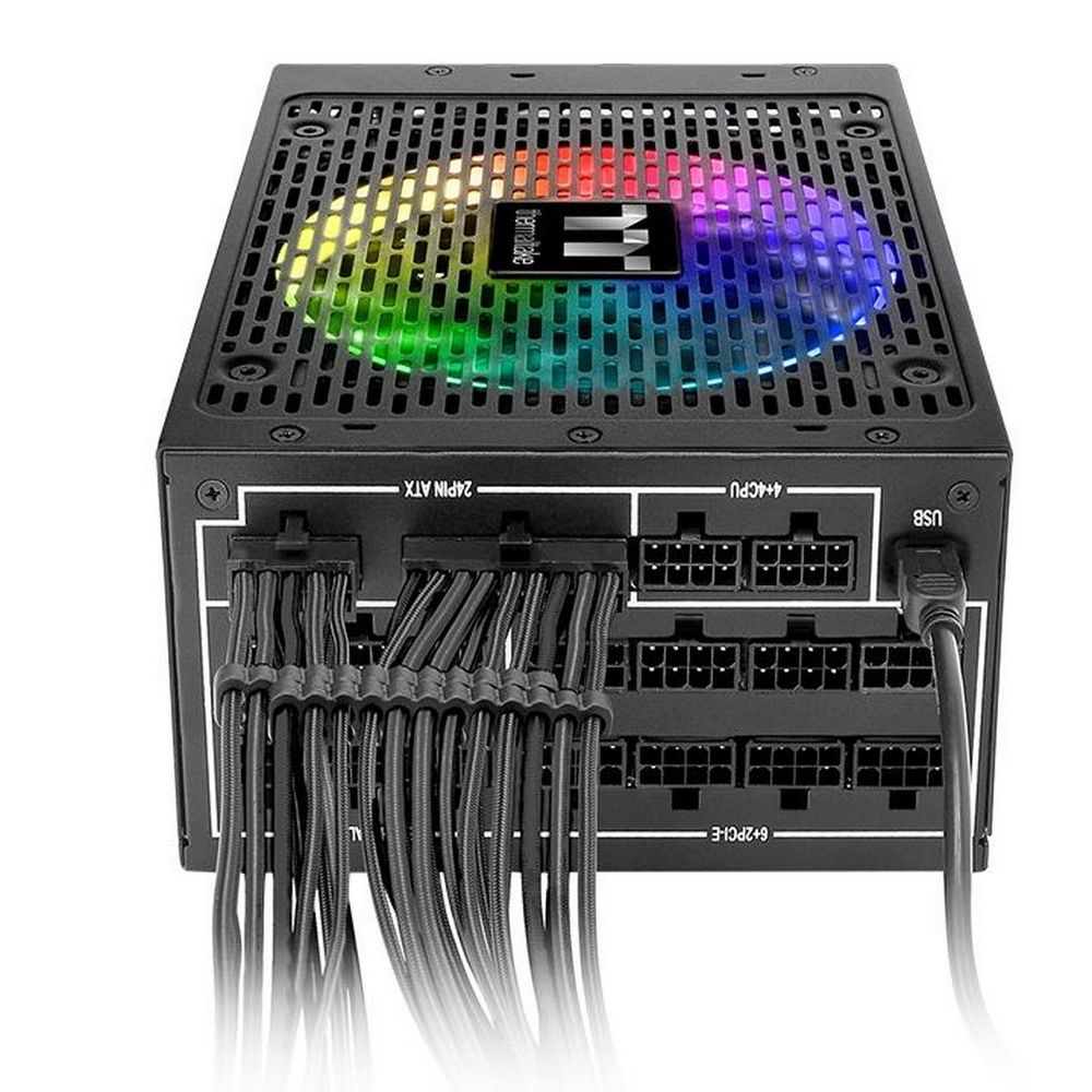 Toughpower iRGB PLUS 1250W Titanium PS-TPI-1250F3FDTE-1 /1250W/Fully Modular/Riing Duo/Full Range/Di