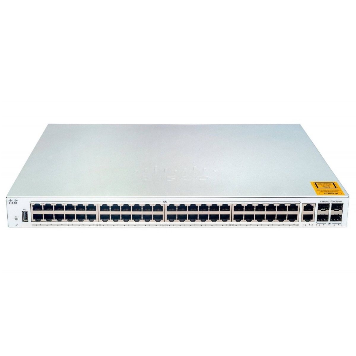 Коммутатор CISCO Catalyst 1000 48x 10/100 RJ-45 Data, 2x SFP/RJ-45 combo and 2 SFP uplinks, C1000FE-