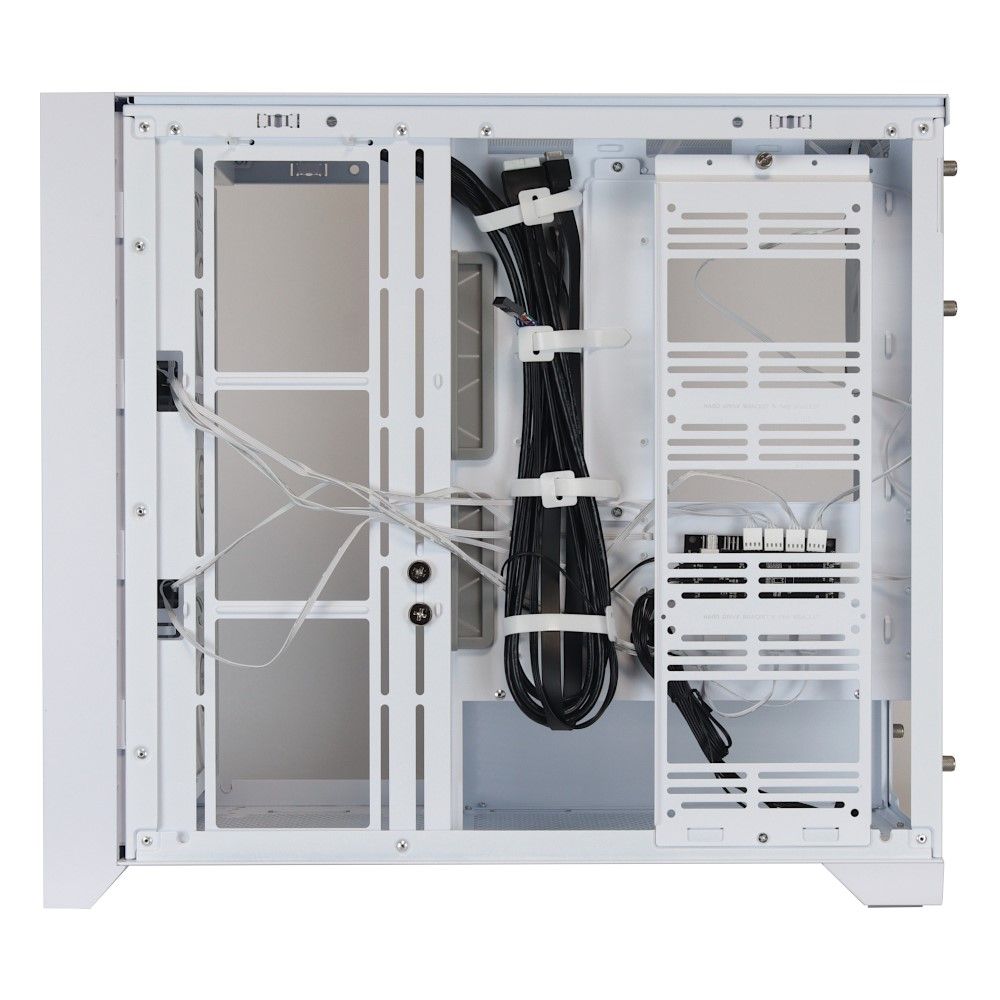 Корпус ACD Lagrange white with 4 pcs ARGB fan (PWM+5V 3PIN) +FAN HUB