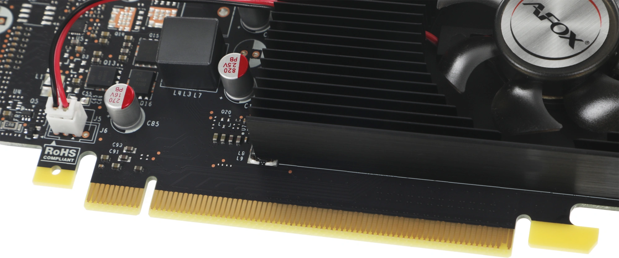 Видеокарта Afox PCI-E 3.0 AF1030-2048D5L7 NVIDIA GeForce GT 1030 2Gb 64bit GDDR5 1228/6000 DVIx1 HDM