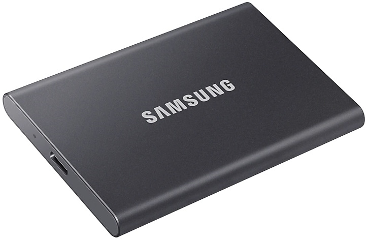 Накопитель SSD Samsung USB-C 2Tb MU-PC2T0T/WW T7 1.8" черный