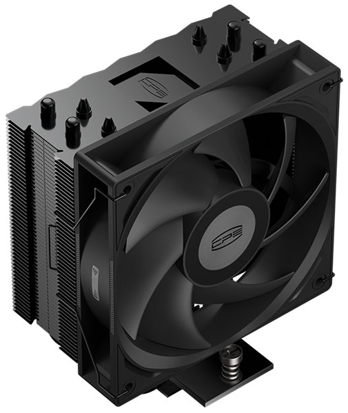 Кулер для процессора PCCooler RT400 BK (235W, 4-pin PWM, 148mm, Al/Cu, 4x6mm, 1x120mm, 73.32CFM, 34.