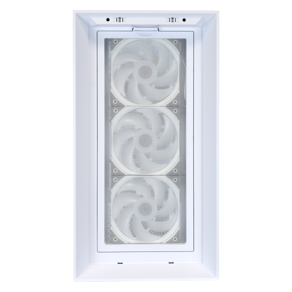 Корпус ACD Lagrange white with 4 pcs ARGB fan (PWM+5V 3PIN) +FAN HUB