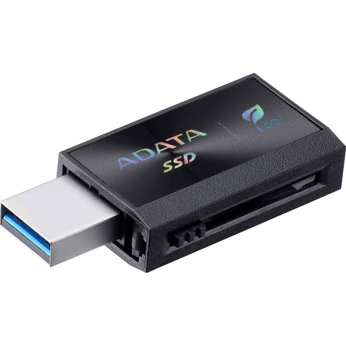 Накопитель SSD A-Data USB3.2 Gen2 512GB SC730-512G-CACTI SC730 черный