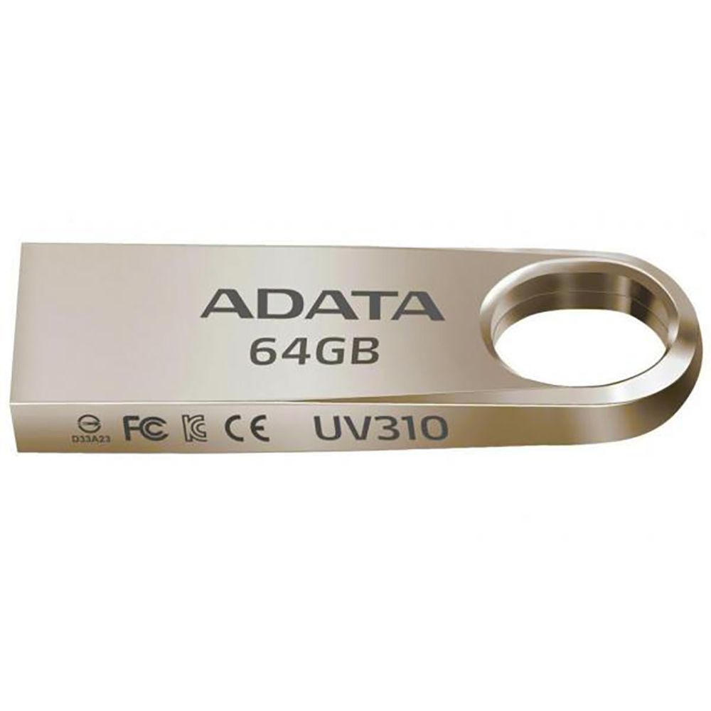 Флеш Диск A-Data 64Gb UV210 AUV210-64G-RGD USB2.0 золотистый