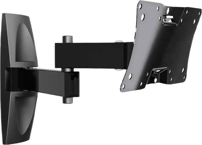 Кронштейн для телевизора Holder LCDS-5064 черный 15"-38" макс.30кг настенный поворот и наклон