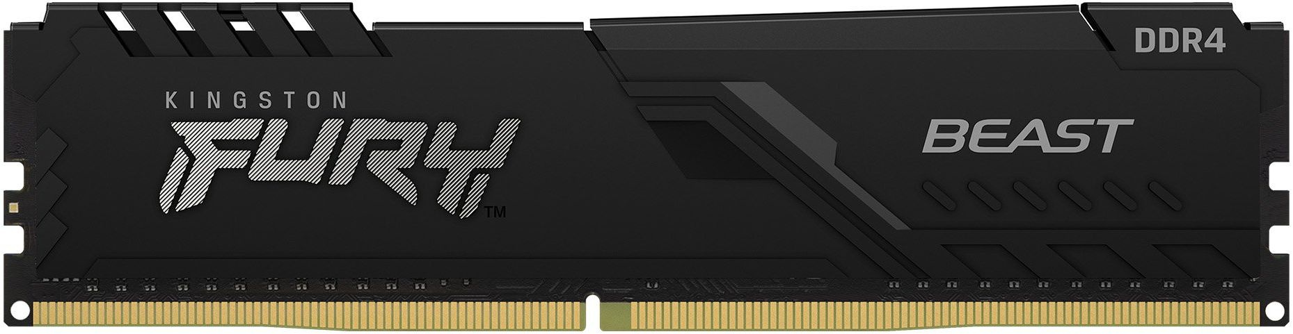 Память DDR4 16GB 3200MHz Kingston KF432C16BB/16 Fury Beast Black RTL Gaming PC4-25600 CL16 DIMM 288-
