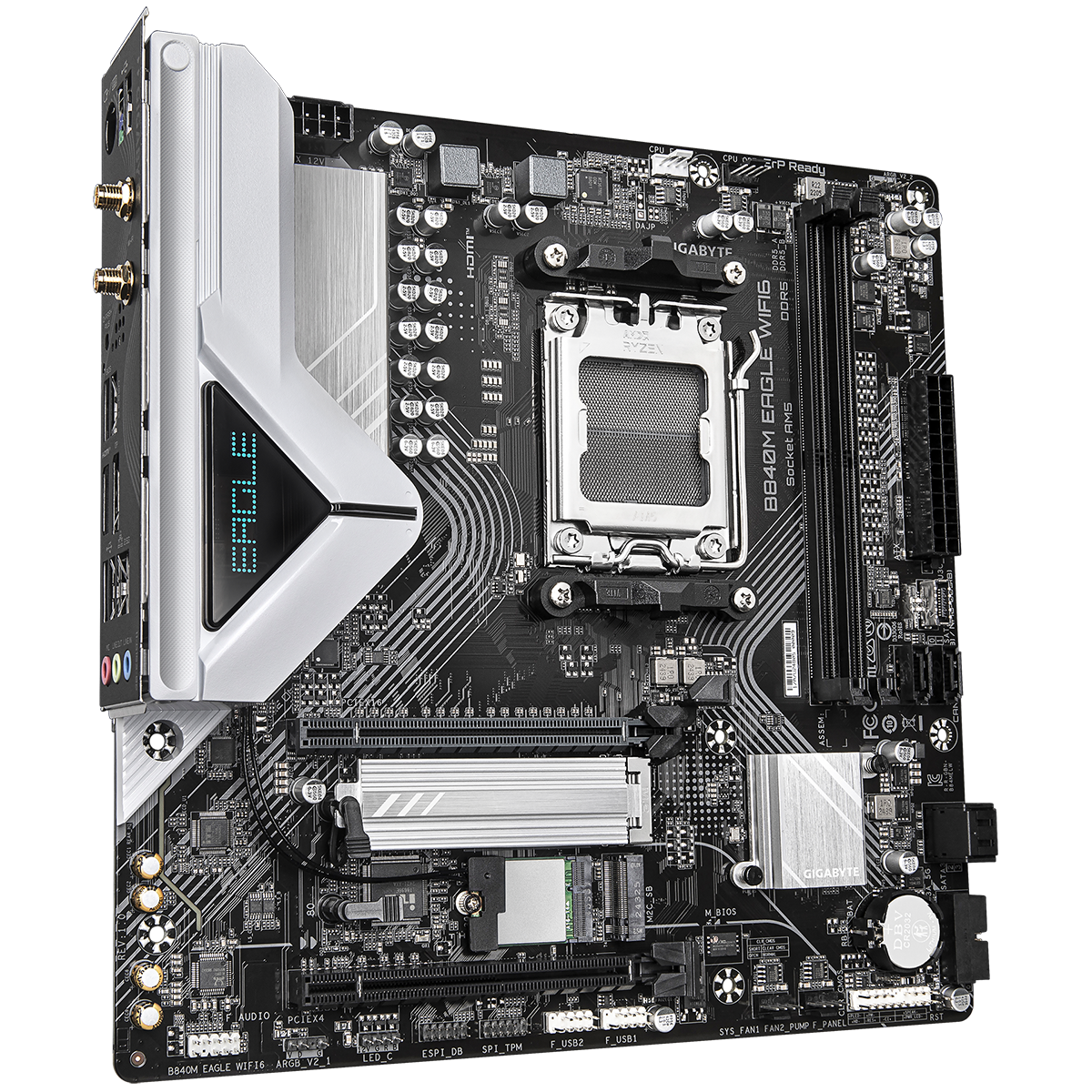 Материнская плата Gigabyte B840M EAGLE WIFI6, RTL