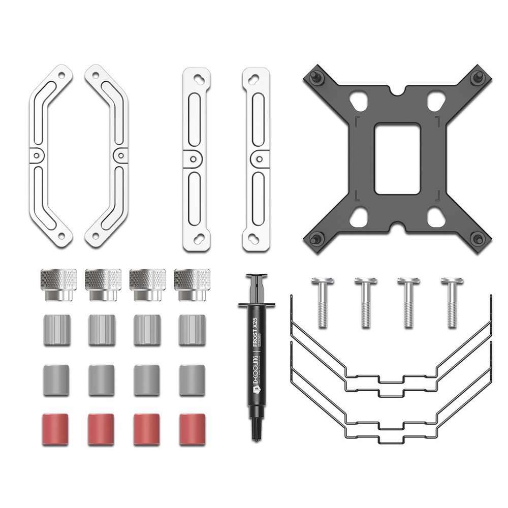 Устройство охлаждения(кулер) ID-Cooling Frozn A410 Se Soc-AM5/AM4/1200/1700/1851 серебристый/черный 