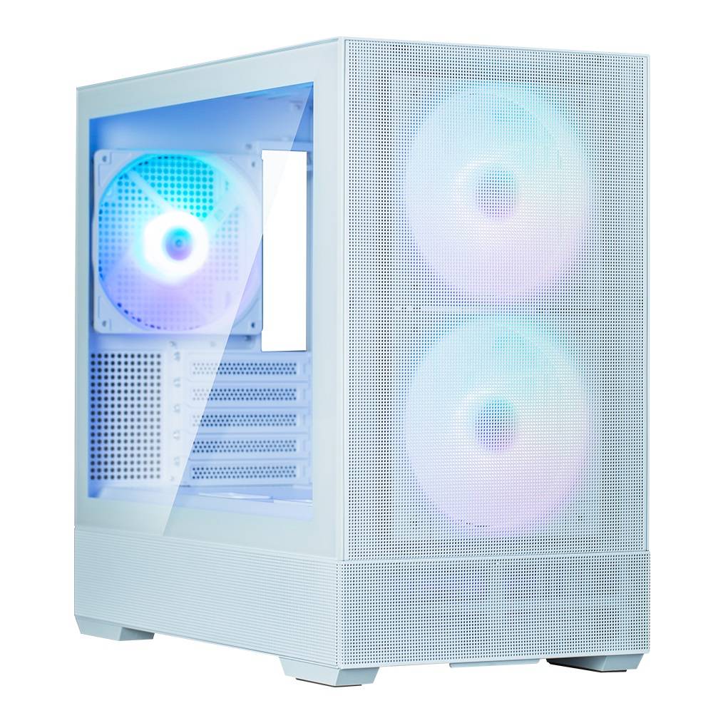 Корпус Zalman P30 Air White Mini-Tower Micro ATX/mini-ITX, без БП, Steel, Plastic , Tempered Glass, 