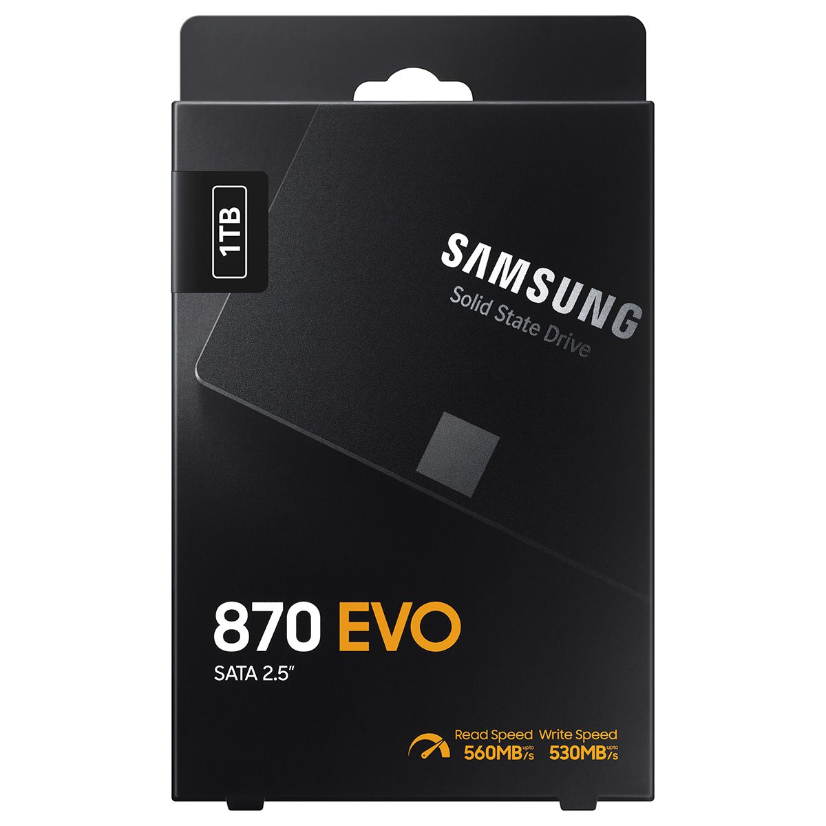 SSD жесткий диск SATA2.5" 1TB 6GB/S 870 EVO MZ-77E1T0B/AM SAMSUNG
