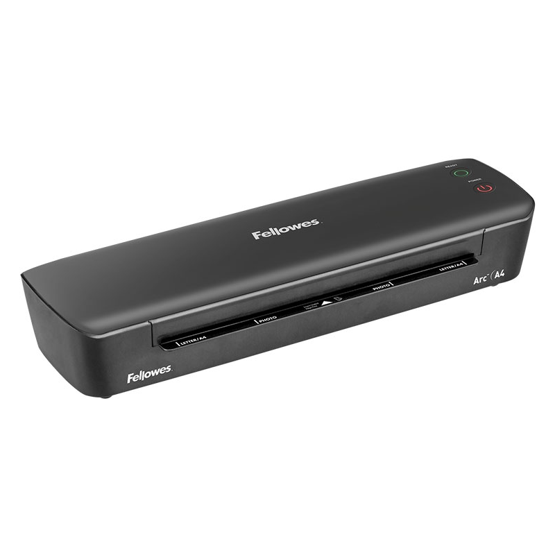 Fellowes Ламинатор Arc A4 FS-4570001 {75/80 мкм, 30 см/мин, AutoShutOff, механизм освобождения, стар