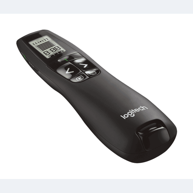 Презентер Logitech R800 USB (30м) черный