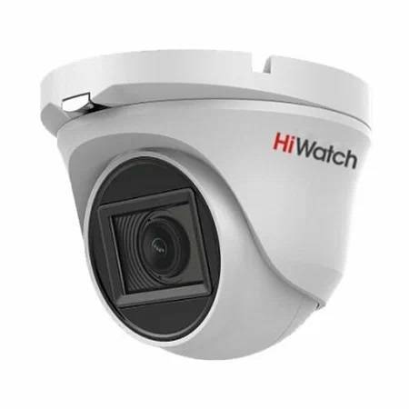 Камера видеонаблюдения аналоговая HiWatch DS-T283(B)(2.8mm) 2.8-2.8мм HD-CVI HD-TVI цв. корп.:белый