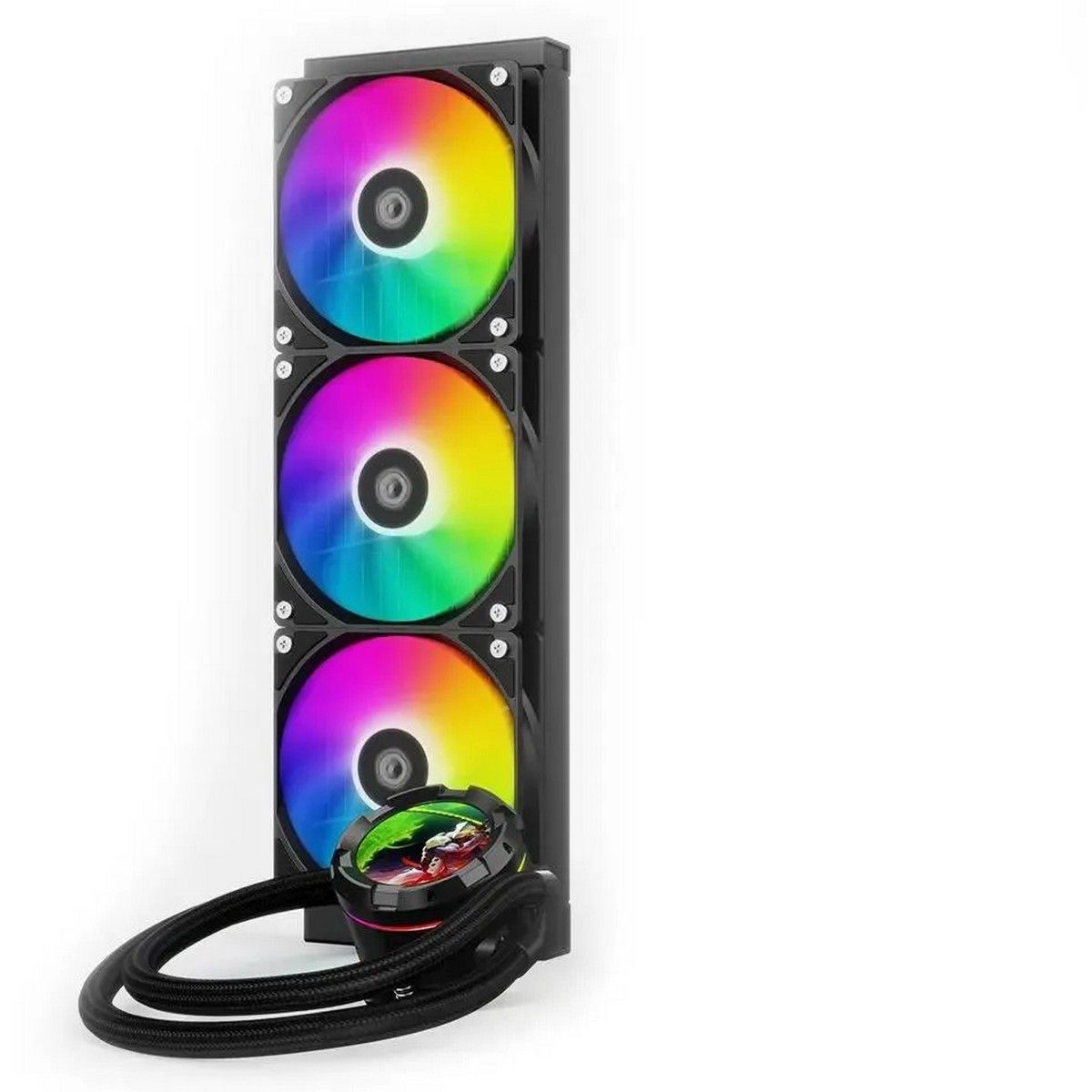 Система водяного охлаждения ID-Cooling SL360 XE ARGB Soc-AM5/AM4/1200/1700/1851 черный 4-pin 14-30dB